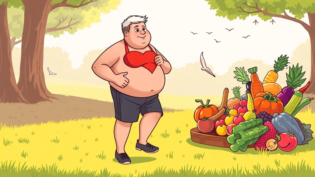 합병증과 장기적 관리 (cartoon 스타일)