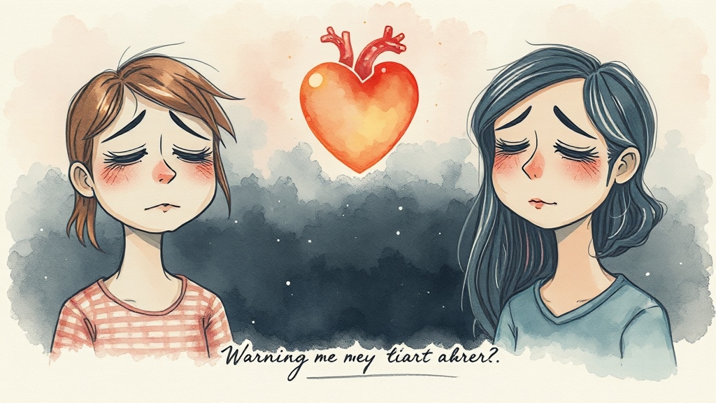 구구정 부작용 및 주의사항 (watercolor 스타일)