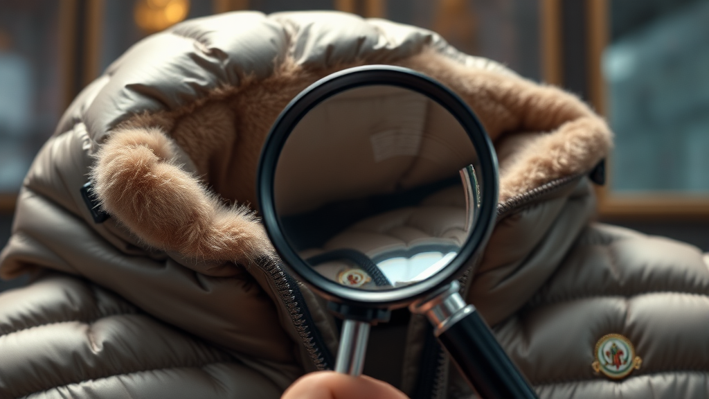 정품 vs 가품, 주요 차이점 (realistic 스타일)