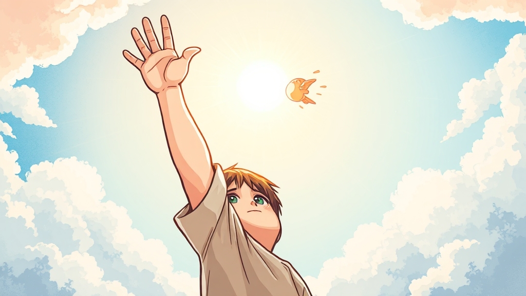 키 크는 꿈, 현실과 연결될까? (cartoon 스타일)