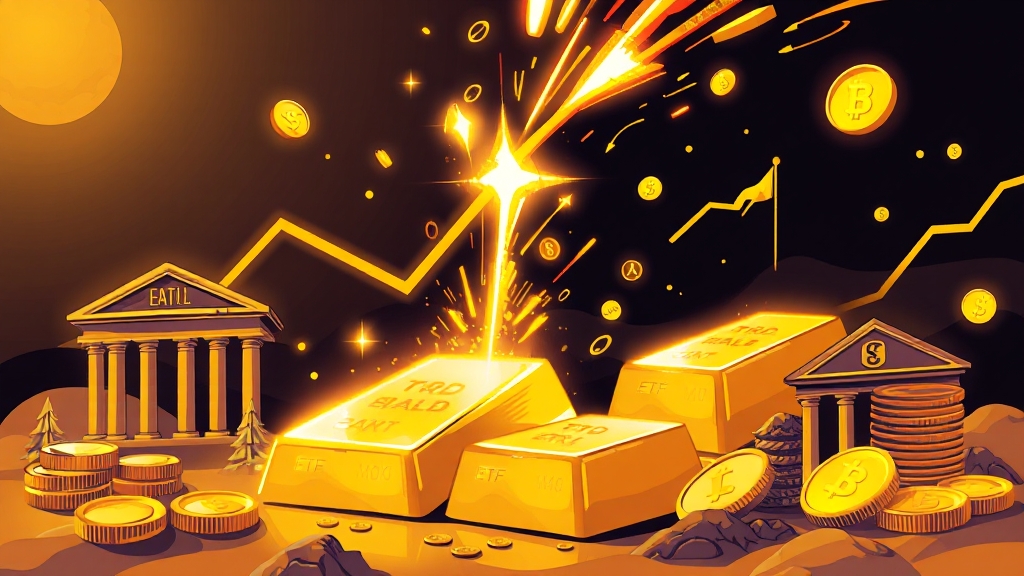 나에게 맞는 금 투자 방법 비교 (illustration 스타일)