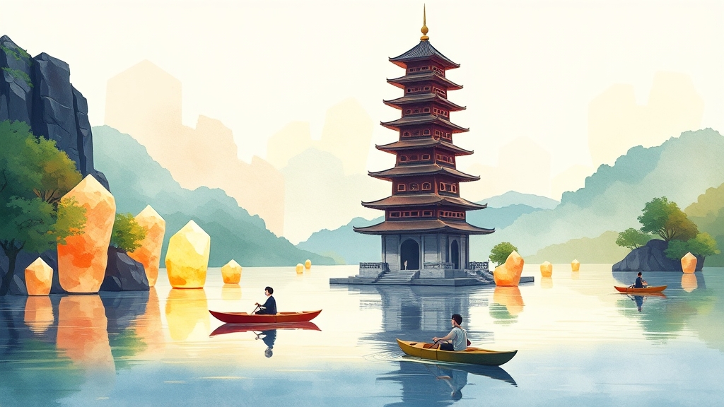 역사, 문화 탐방! 충주 유적지 (cartoon 스타일)