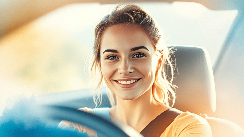 운전면허 갱신 절차 및 준비물 (watercolor 스타일)