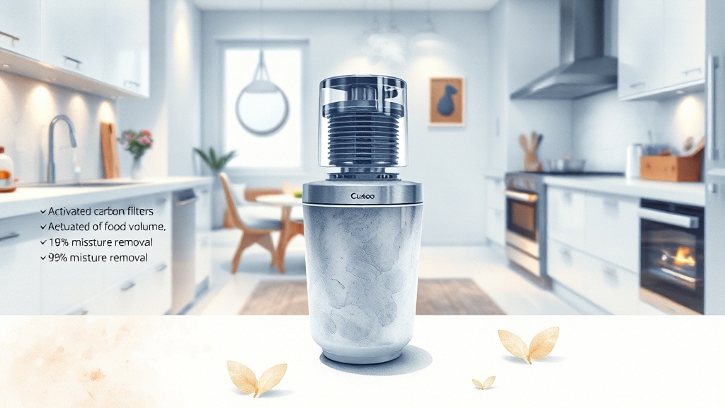 냄새 걱정 없는 위생적인 처리 (watercolor 스타일)