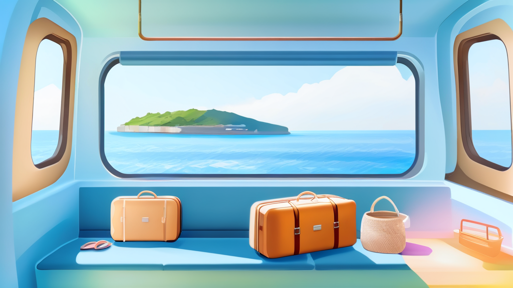 배편 예약, 어렵지 않아요! 단계별 완벽 가이드 (watercolor 스타일)