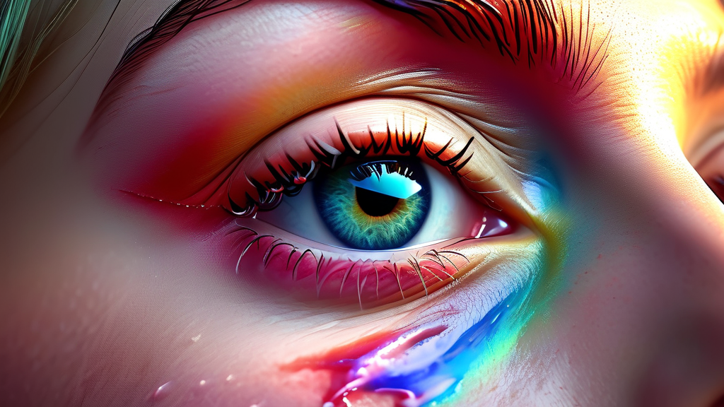 다래끼 수술, 얼마나 아플까? 수술 과정과 회복 기간 (realistic 스타일)