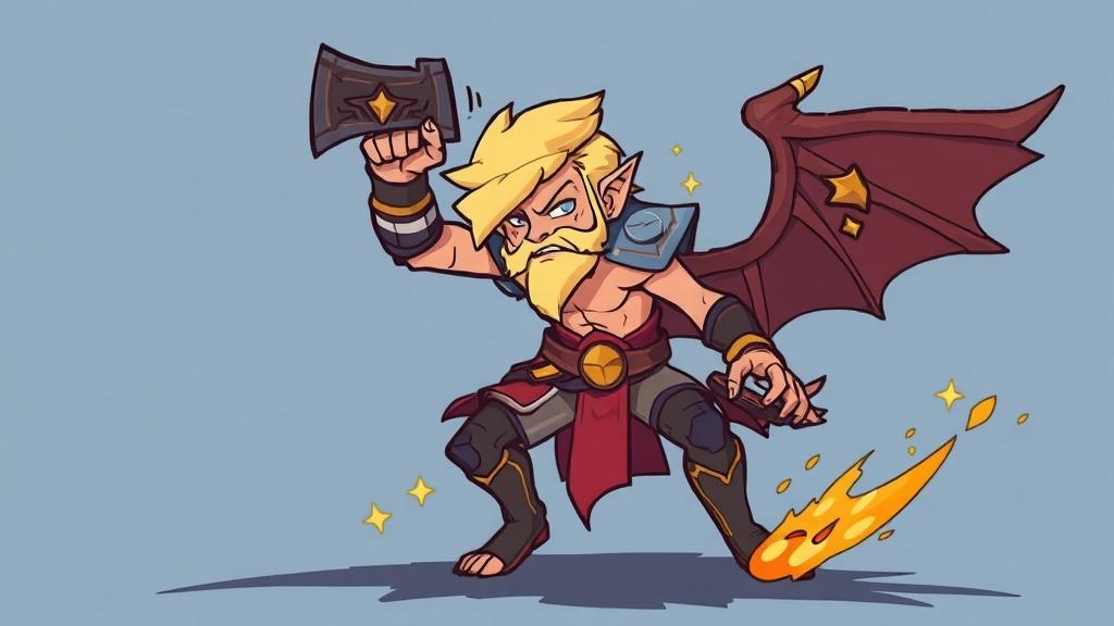 아이온2 직업 고민? OP 클래스란? (cartoon 스타일)