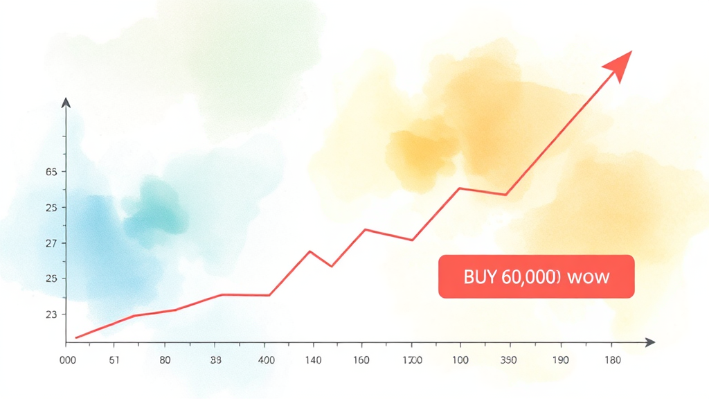 카카오페이 투자 전략: 매수/매도 시점 및 고려 사항 (watercolor 스타일)