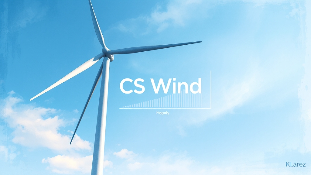 씨에스윈드 실적 상세 분석 (watercolor 스타일)