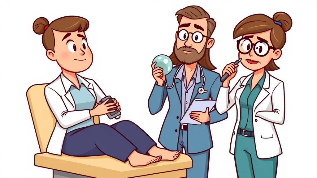 실비 보험 청구 가능 여부 (cartoon 스타일)