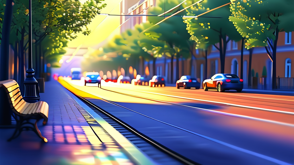 9호선 급행열차의 가장 큰 매력: 시간 단축 효과 (realistic 스타일)