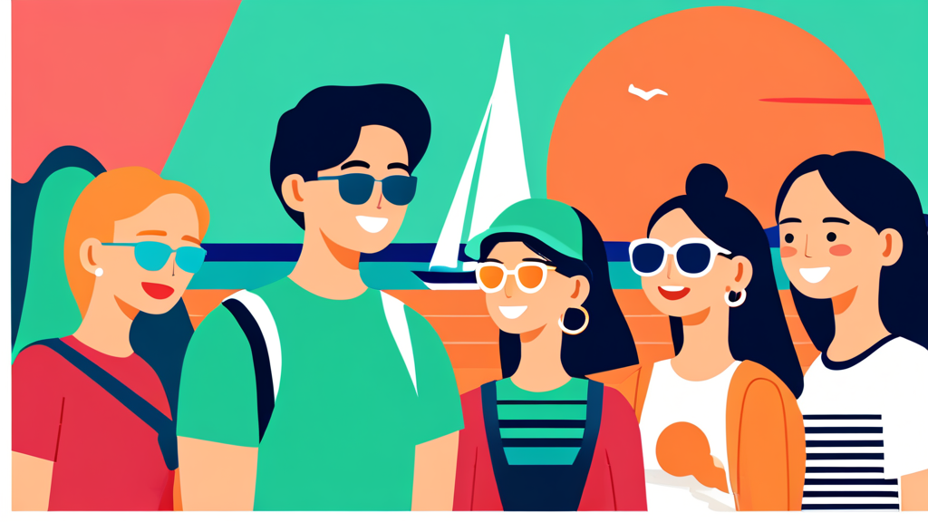 참가자 의무 사항 및 홍보 과제 (illustration 스타일)