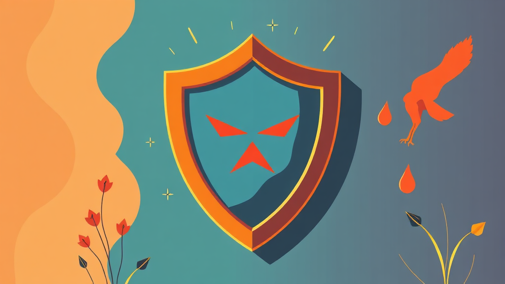 분노 조절, 왜 중요할까요? (illustration 스타일)