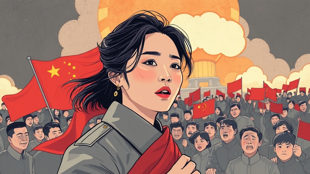 논란의 시작: 문제의 대사 (illustration 스타일)