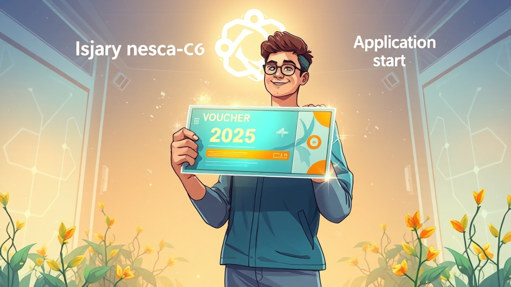 신청 기간 및 절차 안내 (illustration 스타일)