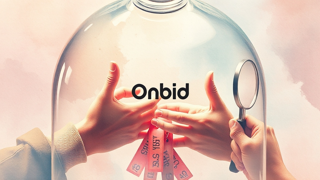 온비드 공매 장점과 단점 (watercolor 스타일)