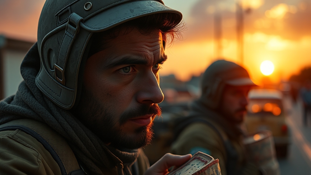 소상공인 vs 대기업, 경쟁 구도는? (realistic 스타일)