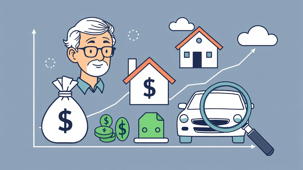 기초연금 수급 자격, 나이 외 어떤 조건이 중요할까? (illustration 스타일)