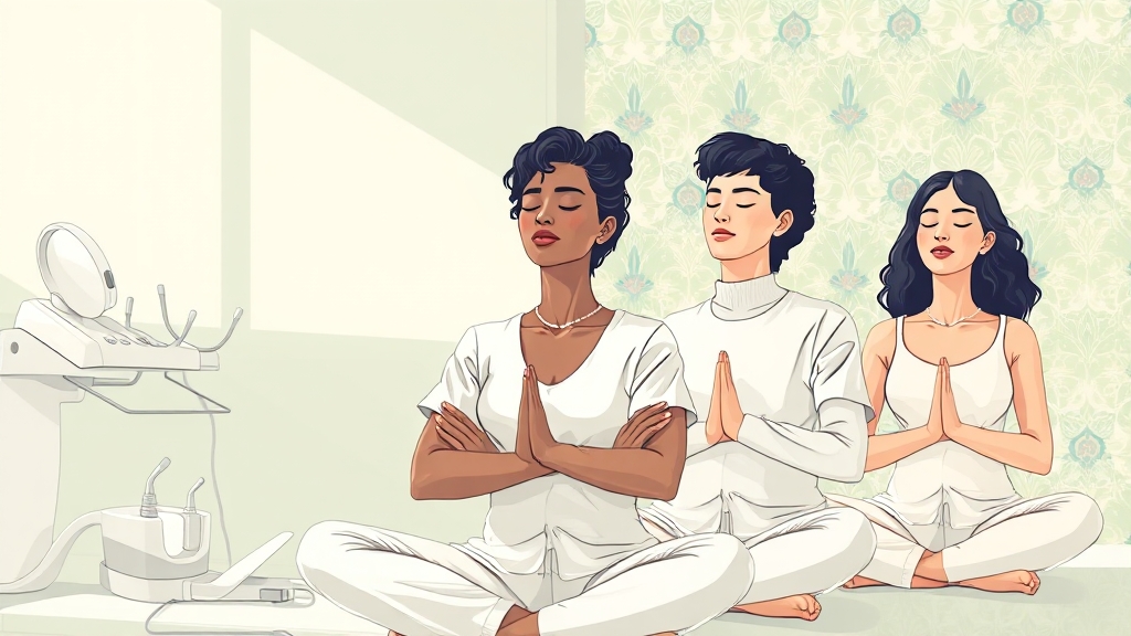 턱 통증 생활 관리 일러스트