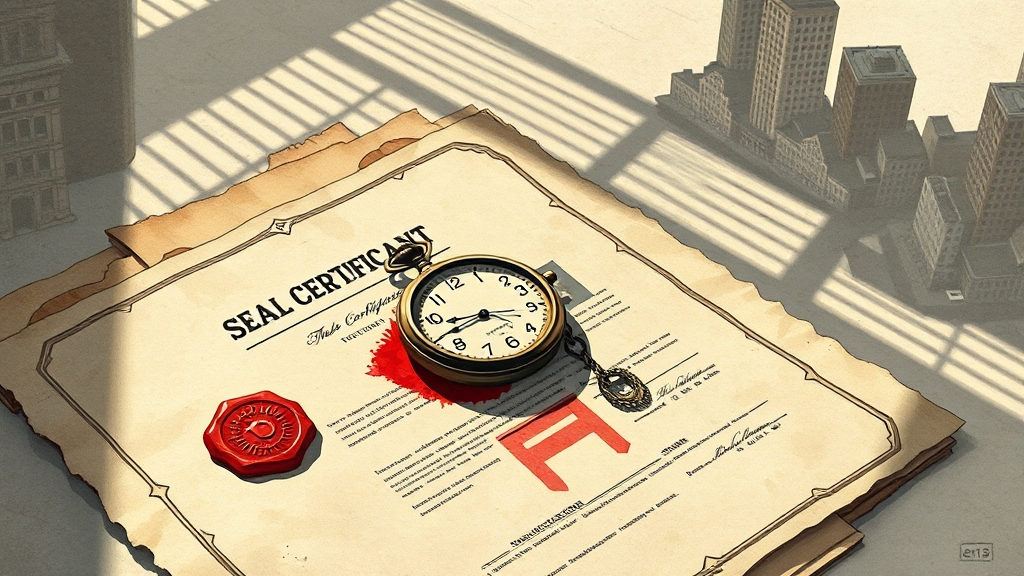 유효기간 및 대체 서류 안내 (illustration 스타일)