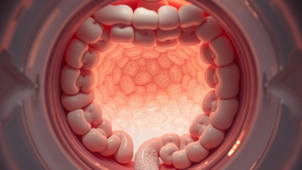 장 정결 시 식단 관리 (realistic 스타일)