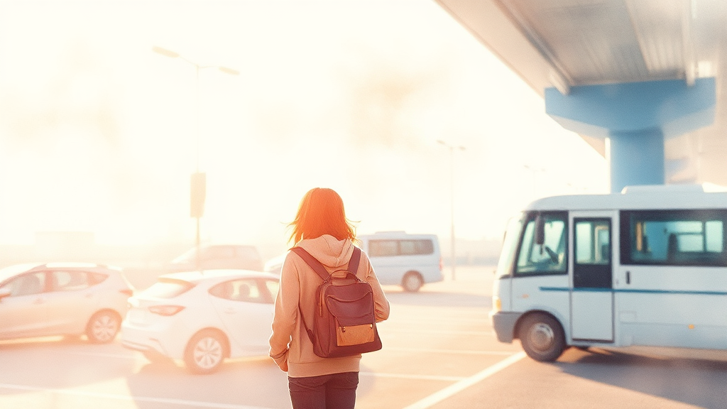 주차 요금 비교: 장기 vs 단기 (watercolor 스타일)