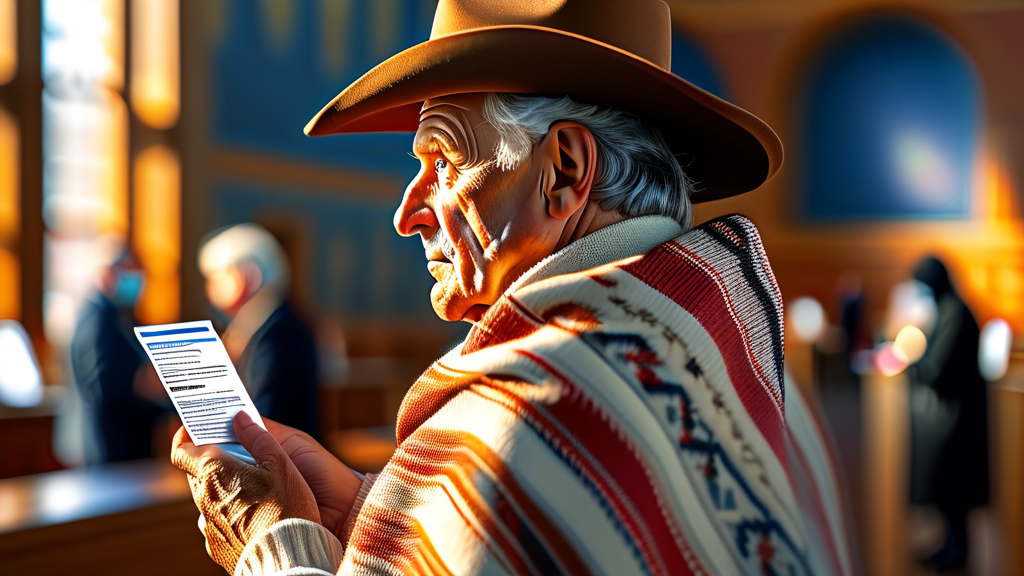 나의 한 표, 어떻게 행사하나요? 투표권과 준비물 (realistic 스타일)