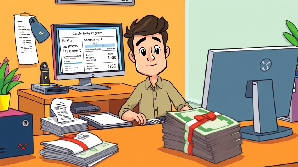 경비 처리, 어떻게 해야 절세될까요? (cartoon 스타일)