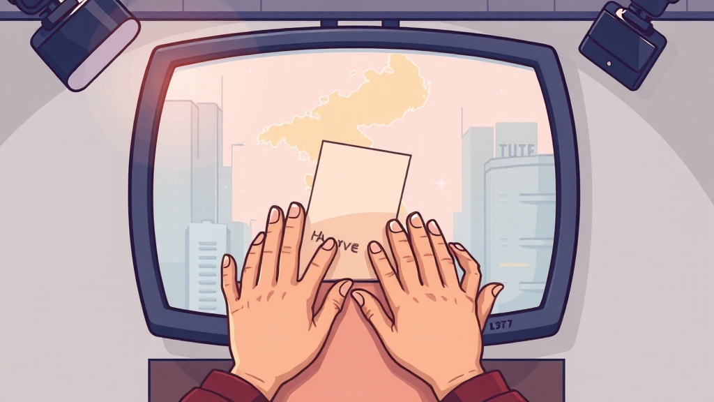 사전투표, 왜 중요할까요? (cartoon 스타일)