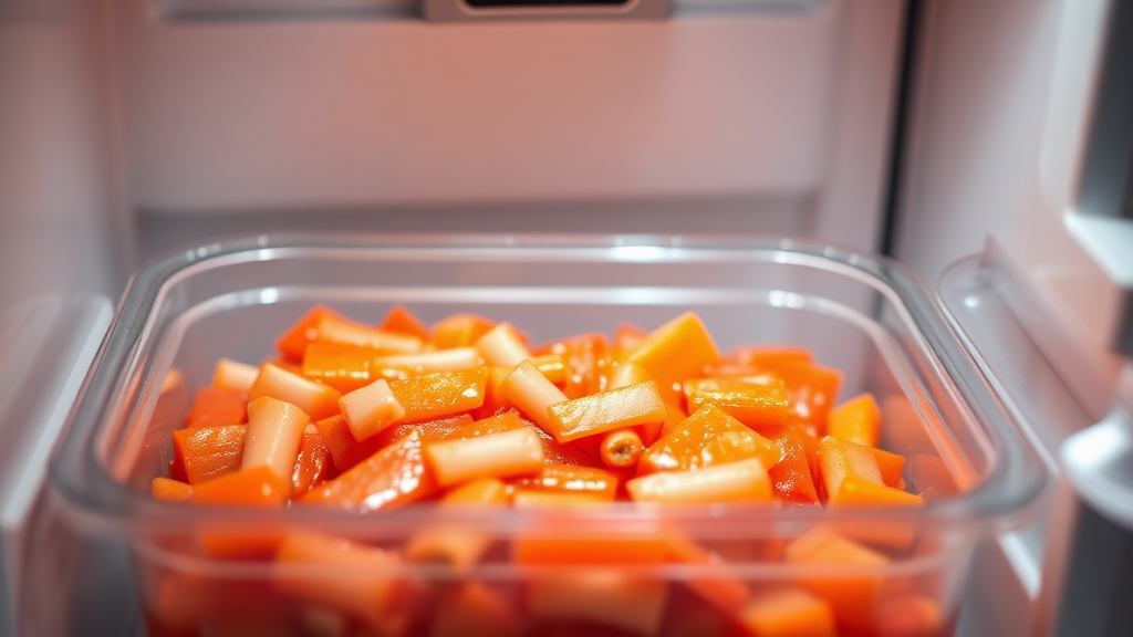 김장 후 보관 및 관리 요령 (realistic 스타일)