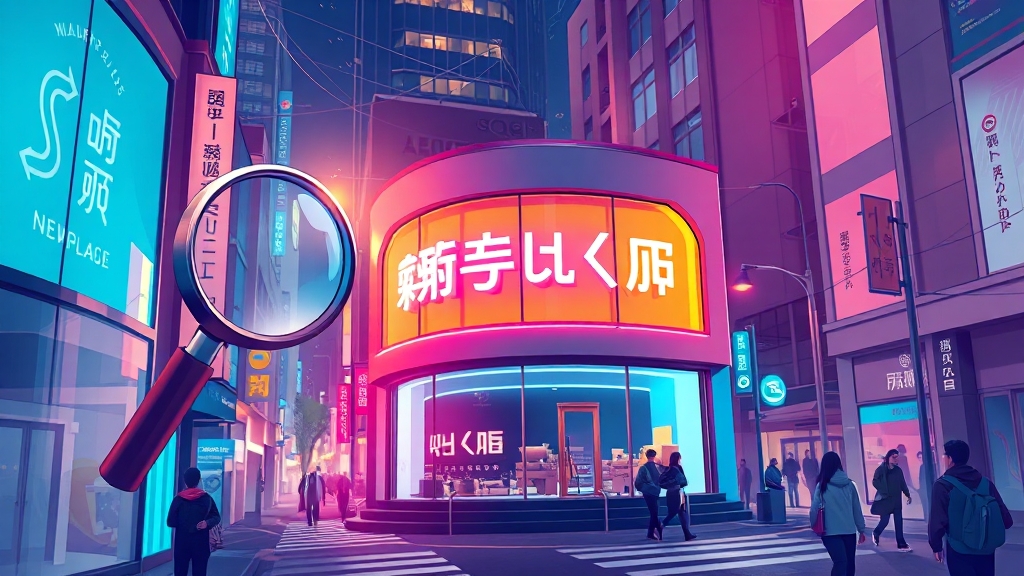 플레이스 SEO 최적화 (illustration 스타일)