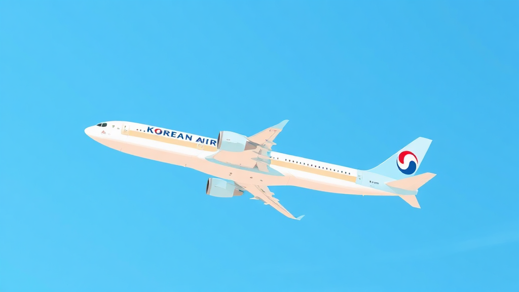 대한항공 마일리지 전문가 (illustration 스타일)