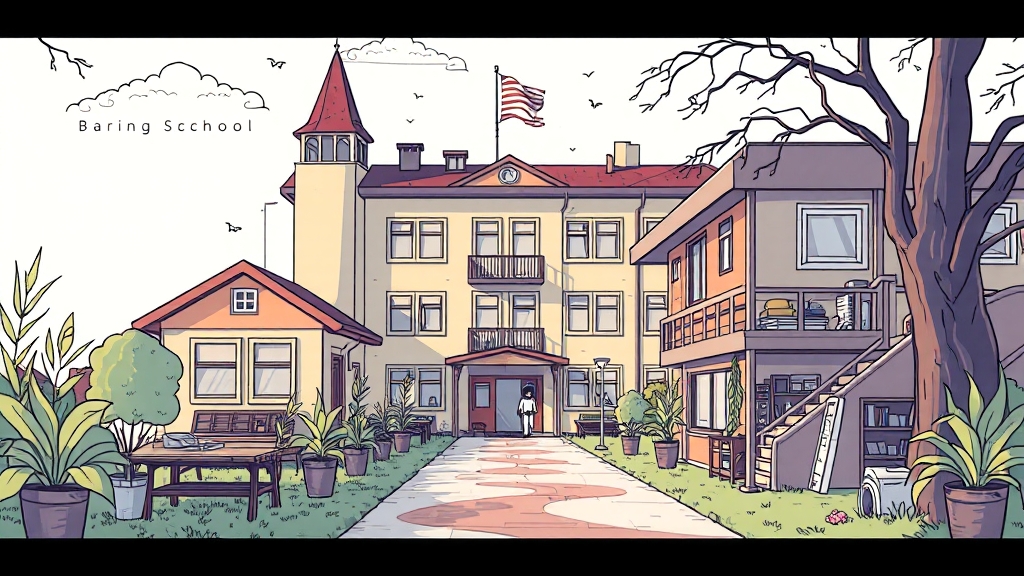 기숙학원, 어떻게 고를까? (illustration 스타일)