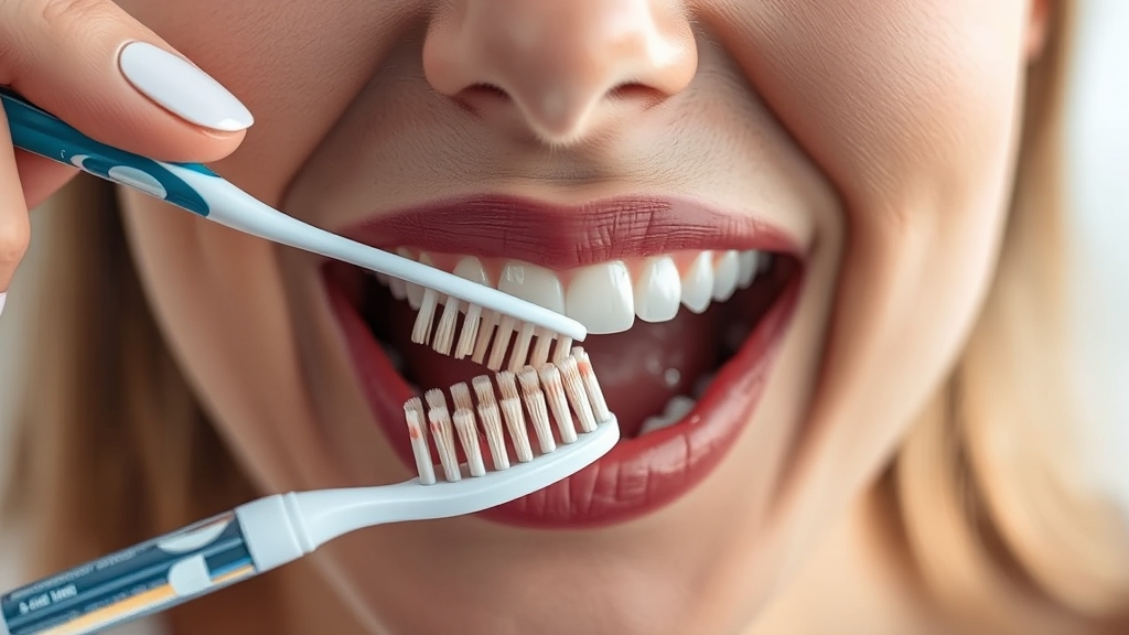 양치 방법 및 시기 (realistic 스타일)