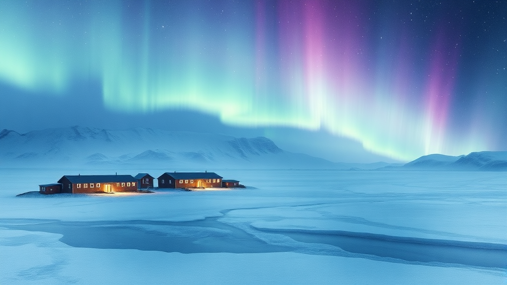 그린란드, 어떤 곳일까? (watercolor 스타일)