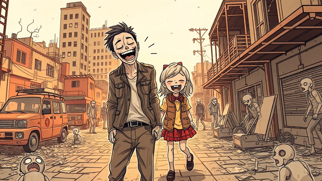 조정석 연기 및 코미디 분석 (illustration 스타일)