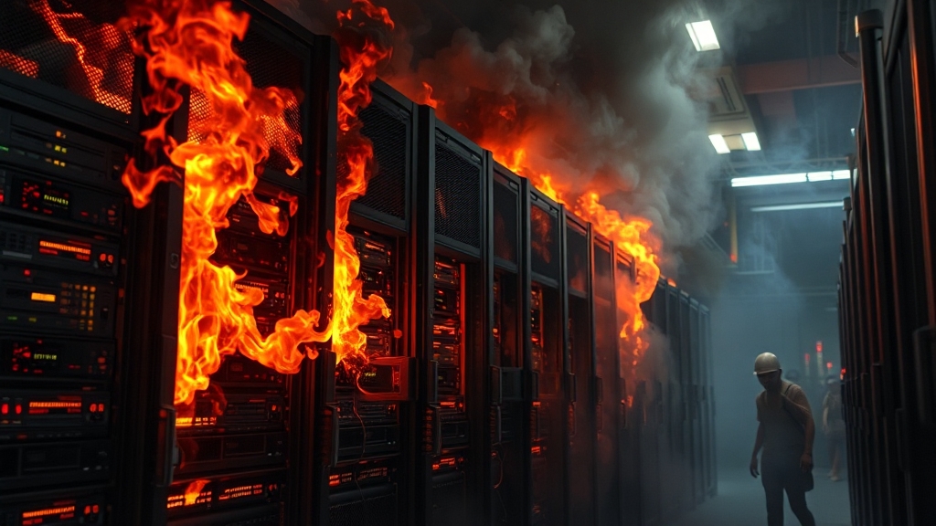 화재 발생, 그날의 기록 (realistic 스타일)