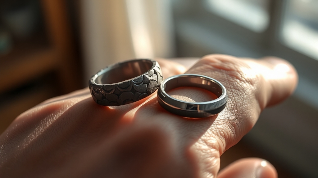 반지, 왜 안 빠지는 걸까? (realistic 스타일)