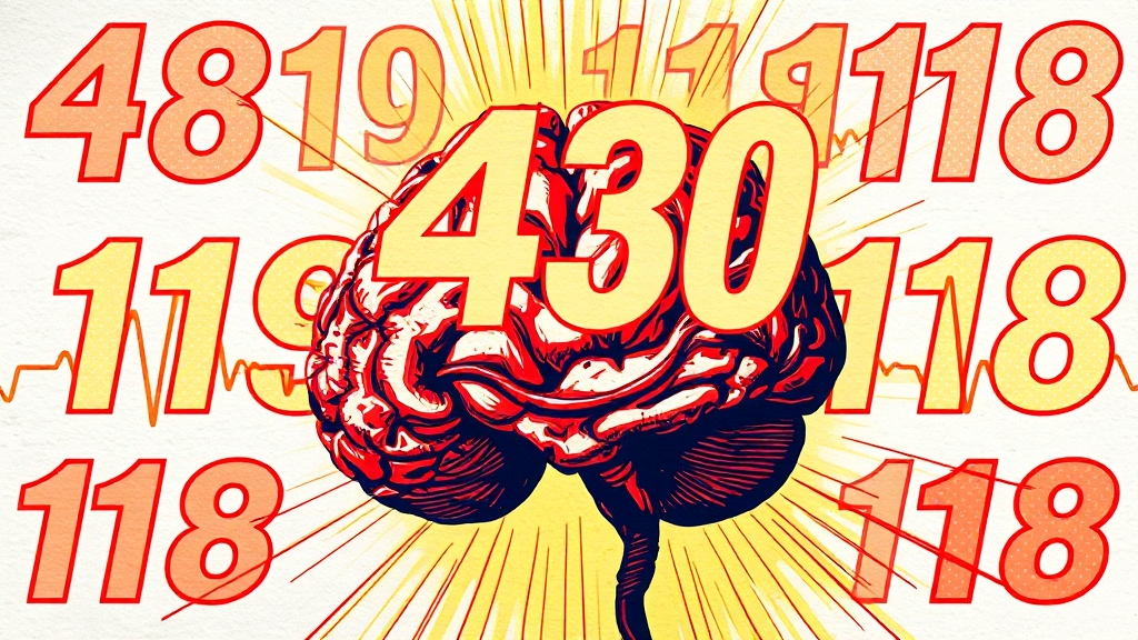 뇌경색 골든타임, 4시간 30분! (popart 스타일)