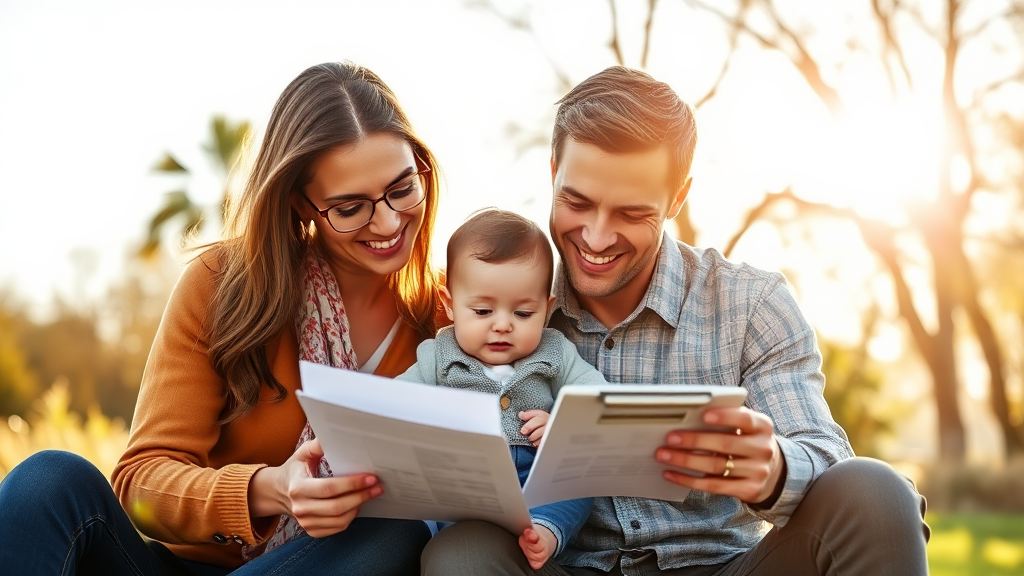 육아휴직 연말정산 핵심 가이드 (realistic 스타일)