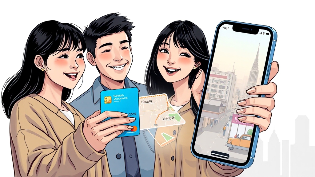 신한카드, 이렇게 활용하세요! (illustration 스타일)