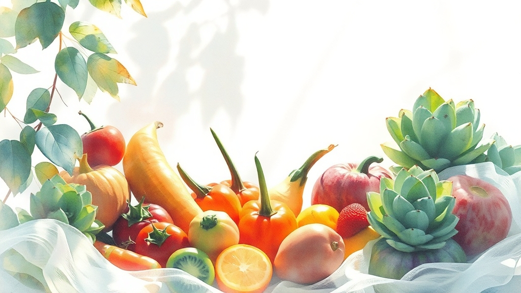 흉터 개선 생활 습관 (watercolor 스타일)