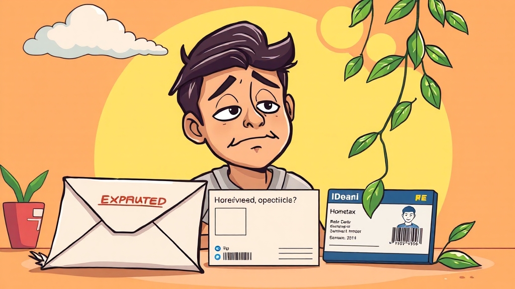 환급금 미수령 시 대처법 (cartoon 스타일)