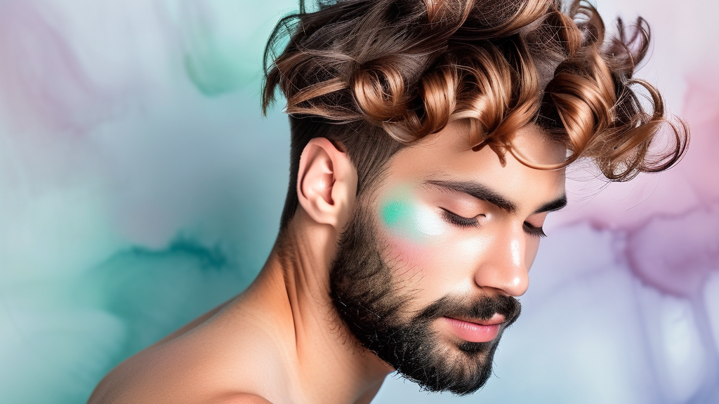 두피 스케일링과 트리트먼트, 비듬 개선의 핵심 열쇠 (watercolor 스타일)