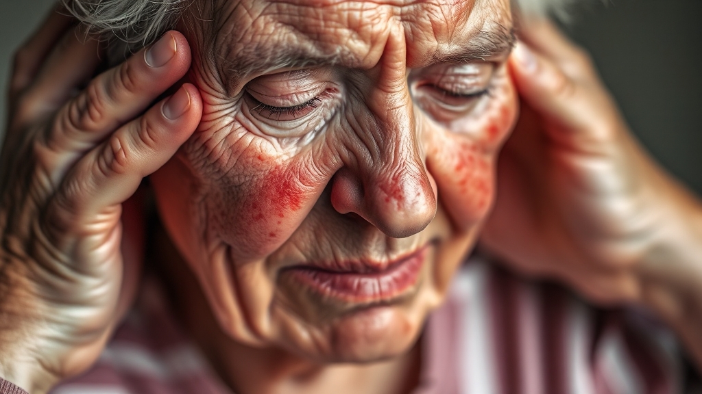 대상포진이란? (realistic 스타일)