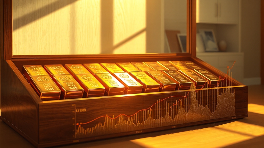 금값 변동, 투자 전략은? (realistic 스타일)