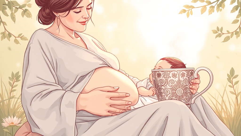 임산부 및 모유수유부 섭취 (illustration 스타일)