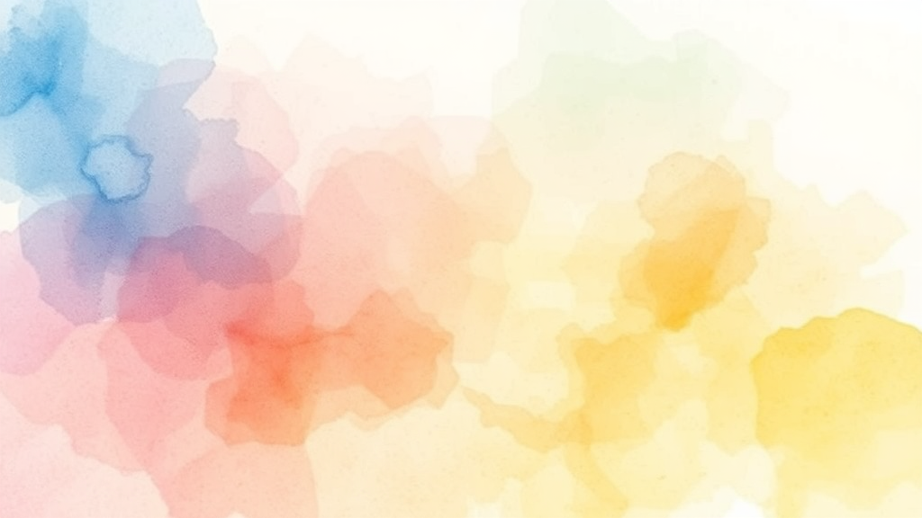 희망을 향한 첫걸음 (watercolor 스타일)