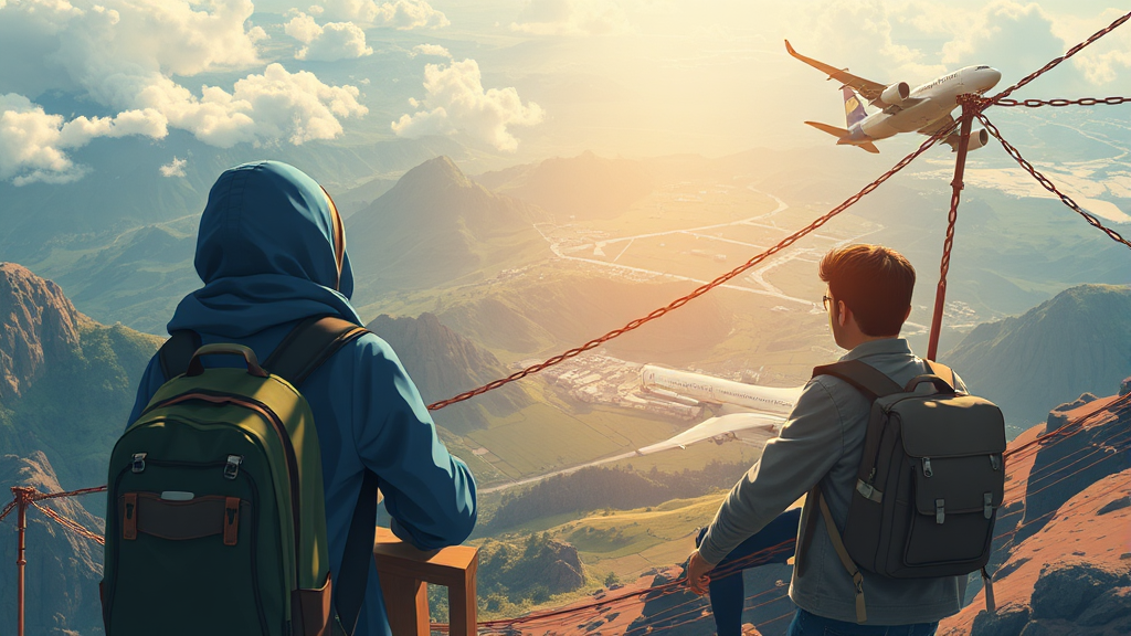 여행 중 발생할 수 있는 사고 유형과 보험 처리 방법 (realistic 스타일)