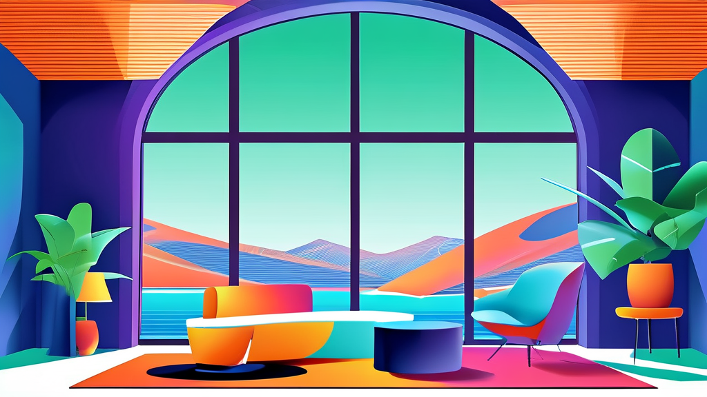 안전하고 현명한 대출 플랫폼 선택 가이드 (illustration 스타일)